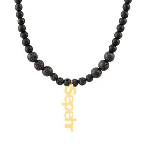 گردنبند طلا 18 عیار مردانه گالری آمانژ مدل سپهر کد d12064